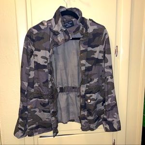 Camouflage Canvas Jacket